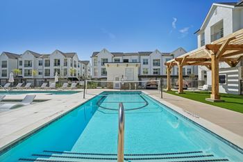 Resort-style pool